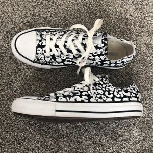 cheetah low top converse